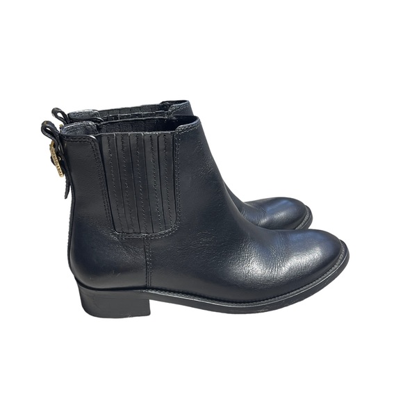 Tory Burch The Wade Black Chelsea Ankle Booties 6 - Picture 4 of 10